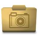 Yellow Images Icon 128x128 png